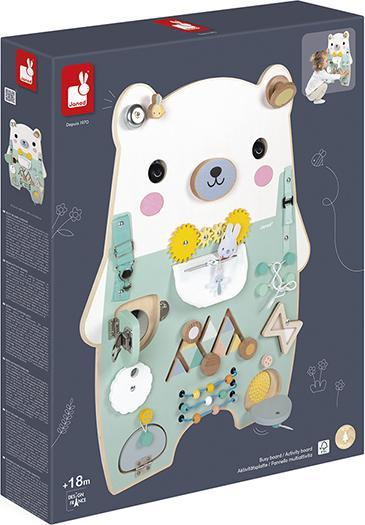 Actual product image Janod Pure Bären Aktivitätsplatte