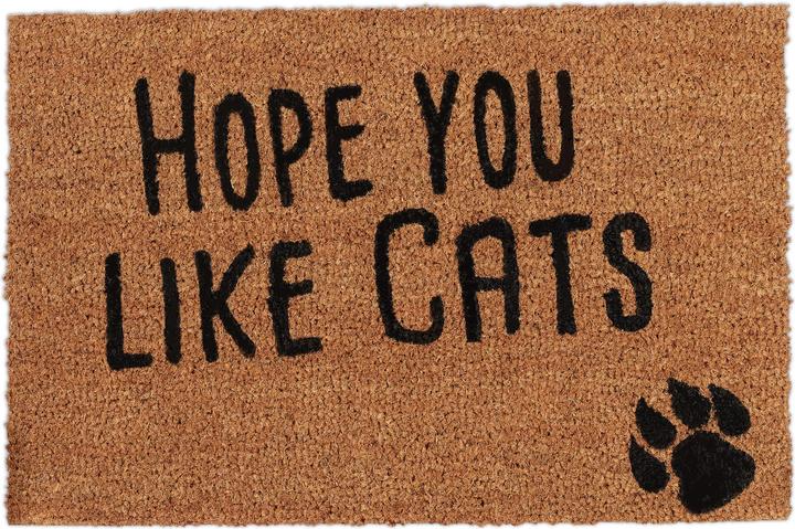 Relaxdays Paillasson animaux (60 x 40 x 1,5 cm)