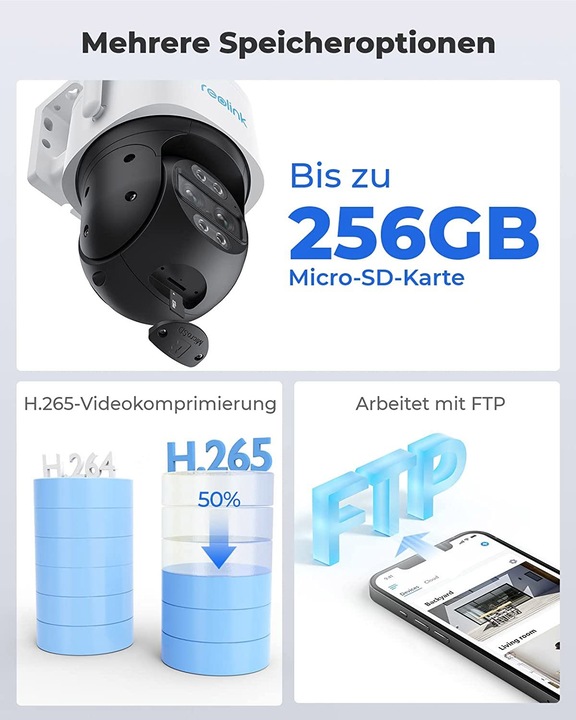 Actual product image Reolink TrackMix WiFi (3840 x 2160 pixels)