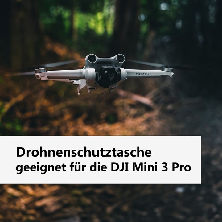 Actual product image Hermex Drone Protection Bag DJI Mini 3 Pro Carrying Case Storage Bag (Drone carrier bag, DJI Mini Pro 3)