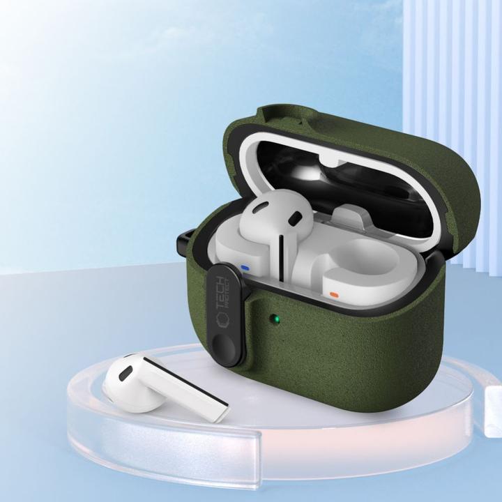 Produktbild Tech-Protect Slim Hook Samsung Galaxy Buds 3 / 3 Fe / 3 Pro Olivgrün