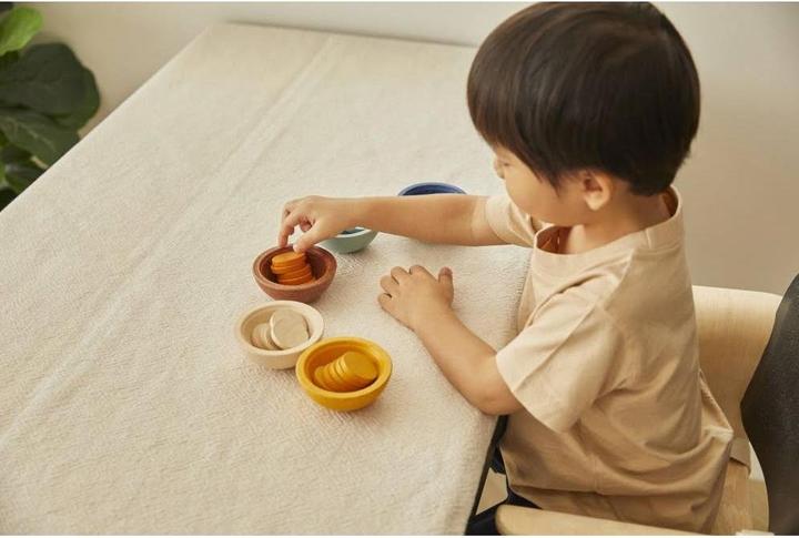 Image du produit Plantoys Gobelets de tri et de comptage Orchard