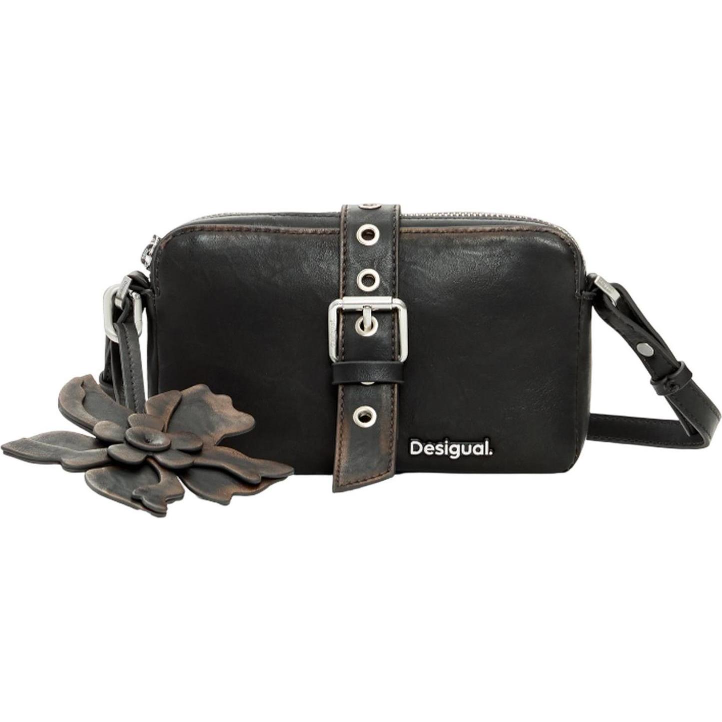 Desigual Donna Marrone Donne, Borsetta, Curio Juli Crossbody Bag,