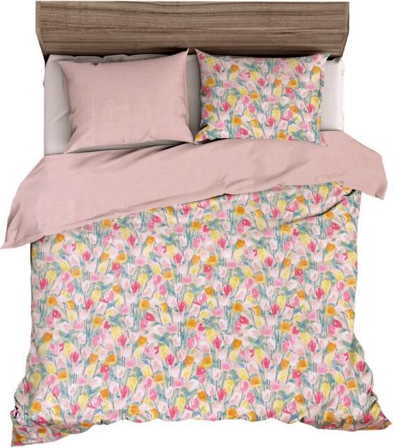 Vedia Garnitur Blumenmeer (Bettwäsche Set, 160 x 210 cm, 65 x 100 cm)