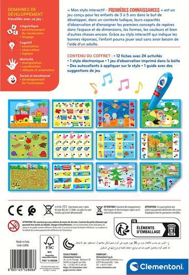 Image du produit Clementoni Stylo Interactif Connaissances (3 - 5 Années)