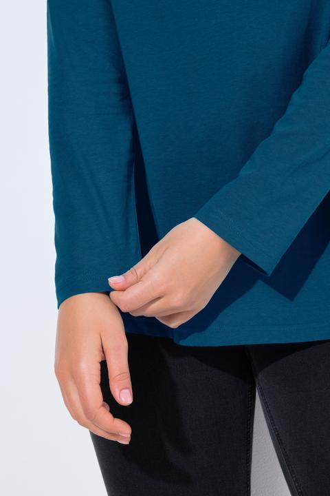 Immagine prodotto Ulla Popken Maglia aderente con scollo a V e maniche lunghe (46, 48)