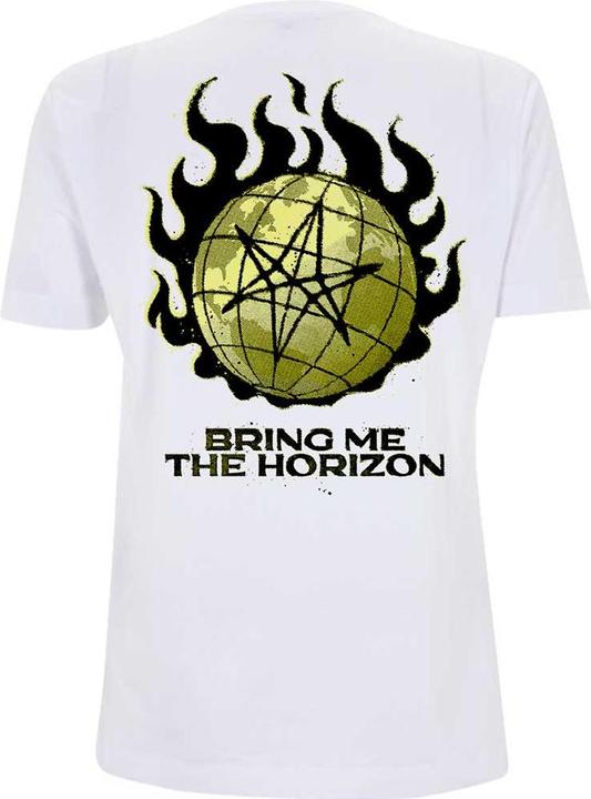 Immagine prodotto Bring Me The Horizon Maglietta Globe in cotone unisex per adulti (XXL)