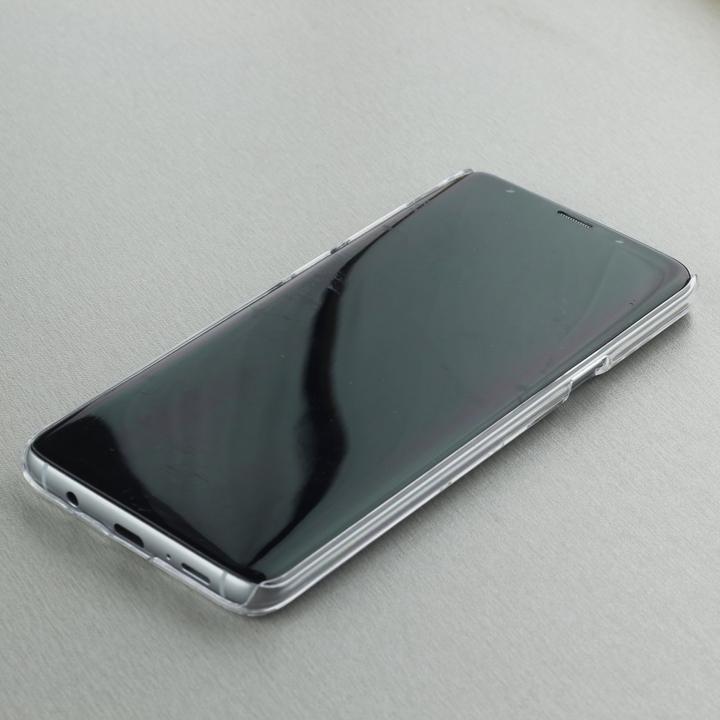 Actual product image PhoneLook Coque transparent Grey Gold Marble (Samsung Galaxy S9+)