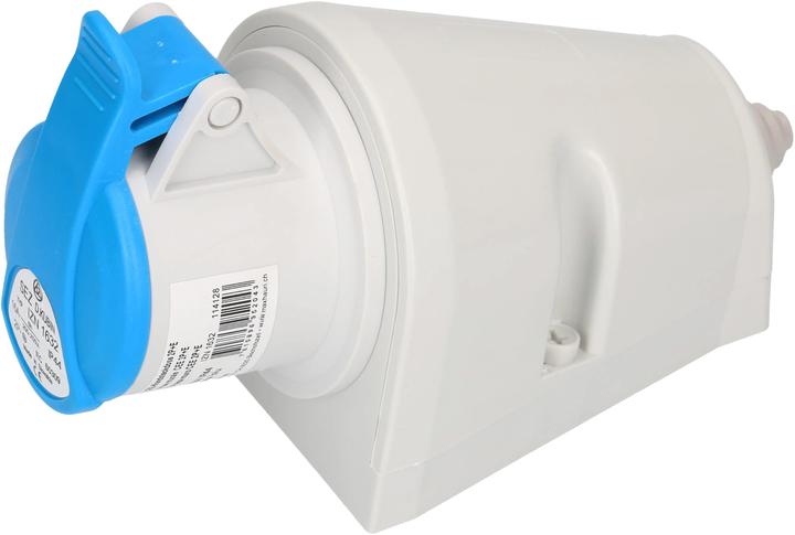 Actual product image Max Hauri SEZ CEE wall socket 3-pin 16A