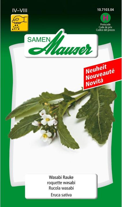 Produktbild Samen Mauser Wasabi Rauke (Kräutersamen)