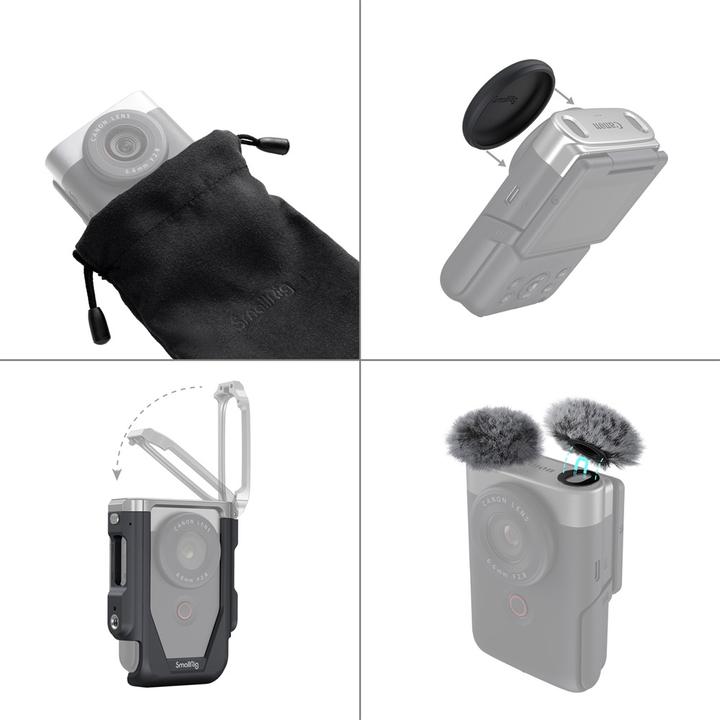 Produktbild SmallRig 4235 Cage Kit for Canon PowerShot V10 (Cage)