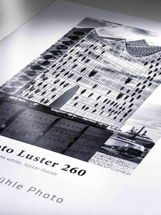 Actual product image Hahnemühle Photo Luster 43.2 cm x 30 m, 260 g (260 g/m², 43.2 cm x 30 m, 25 x)
