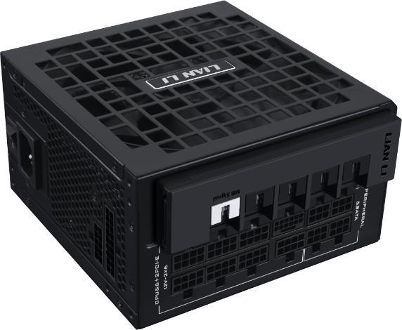 Immagine prodotto Lian-Li RS Series 80 PLUS Gold Netzteil, ATX 3.1, modular - 1.200 Watt, mit RS Hub, schwarz (1200 W)