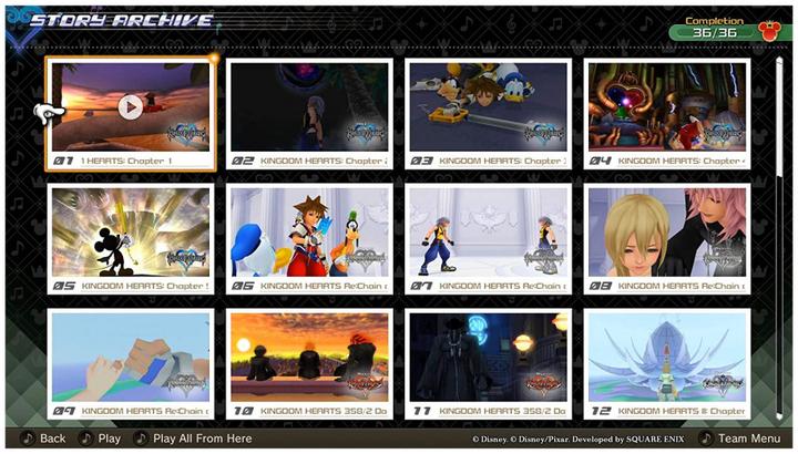 Image du produit Square Enix Kingdom Hearts : Mélodie de la mémoire (PS4, EN)