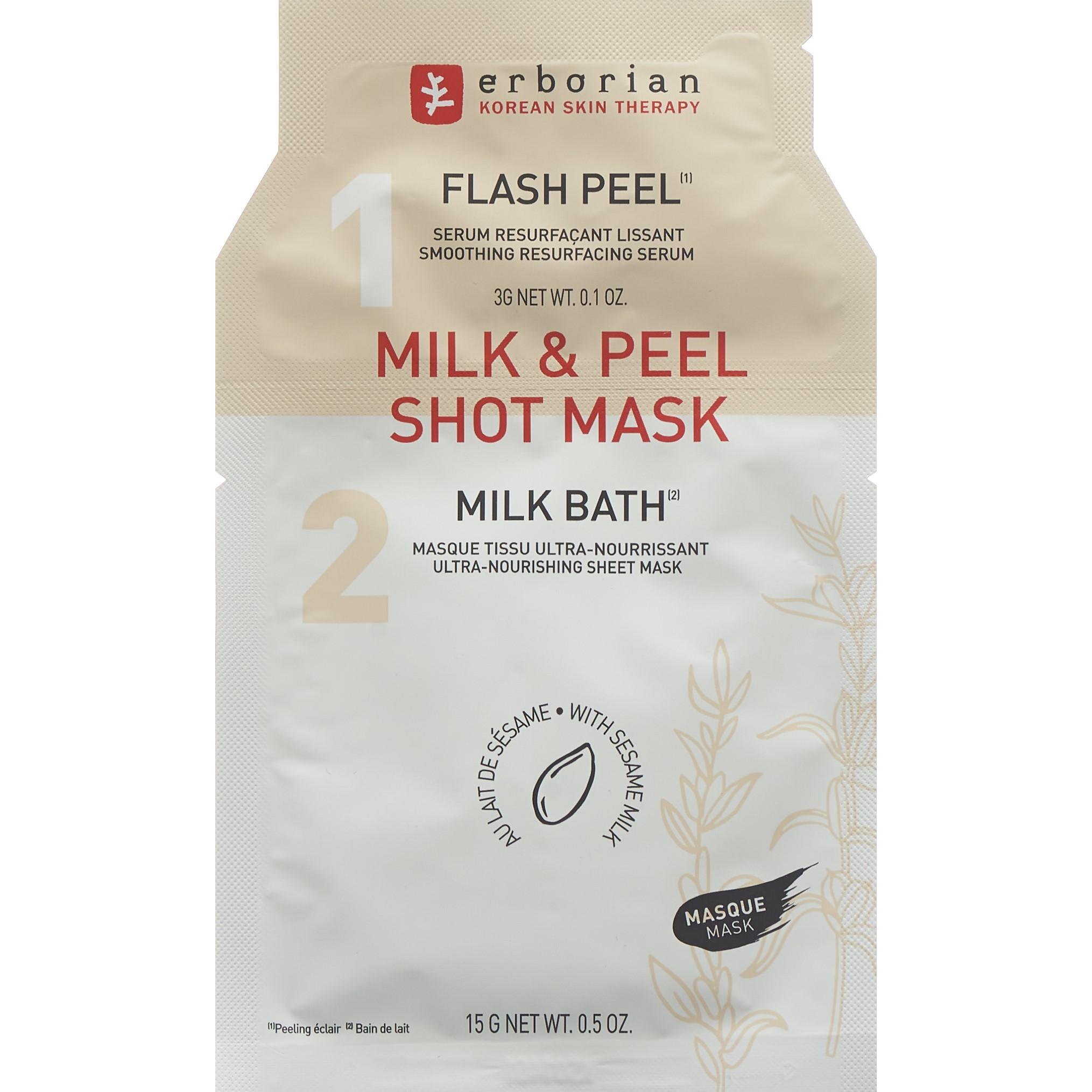 Thumbnail - Erborian, Gesichtsmaske, Milk & Peel Shot Mask