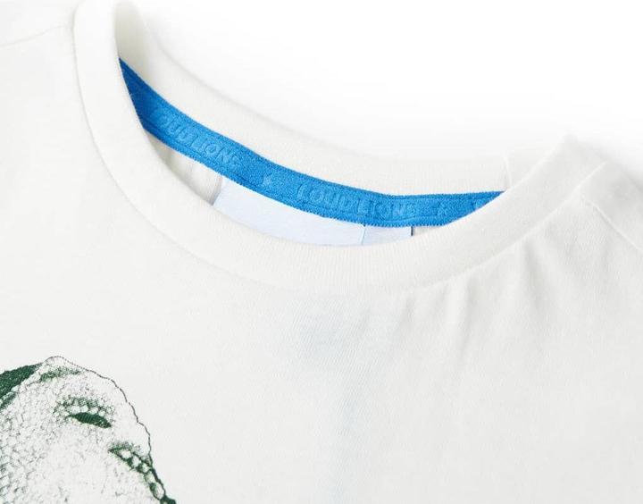 Produktbild VidaXL Kinder-T-Shirt Ecru 92,Material: 100 % Baumwolle,Farbe (92)