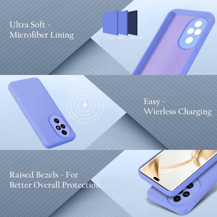 Immagine prodotto Cadorabo Custodia per Honor 200 Pro TPU Liquid Silicone Case (Honor 200 Pro)