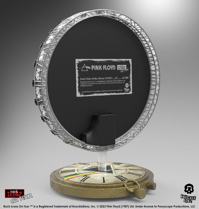 Produktbild Knucklebonz Pink Floyd Rock Iconz On Tour Statue Time Projection Screen (Dark Side of the Moon Tour) 25 cm