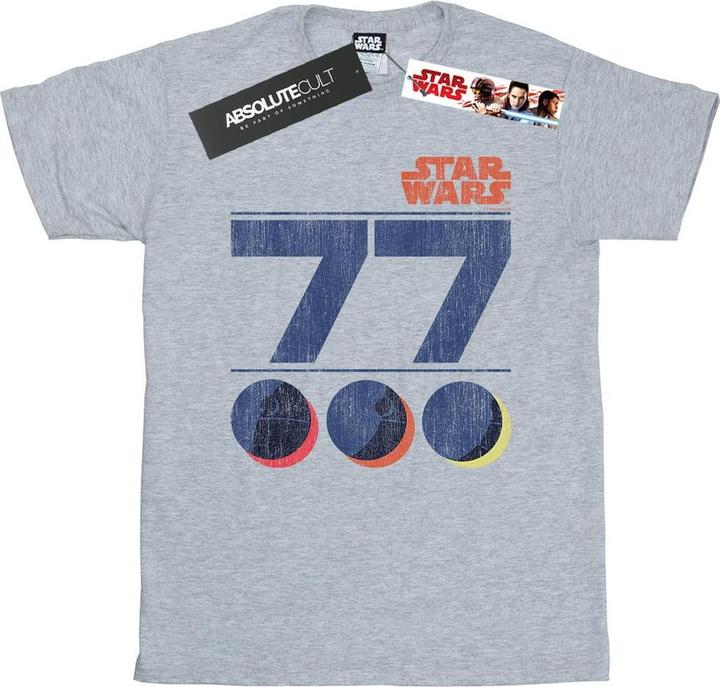Actual product image Star Wars Mens Retro 77 Death Star T-Shirt (XL)