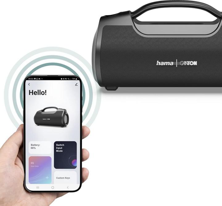Actual product image Hama Mate Pro MK II (16 h, Rechargeable battery operated)