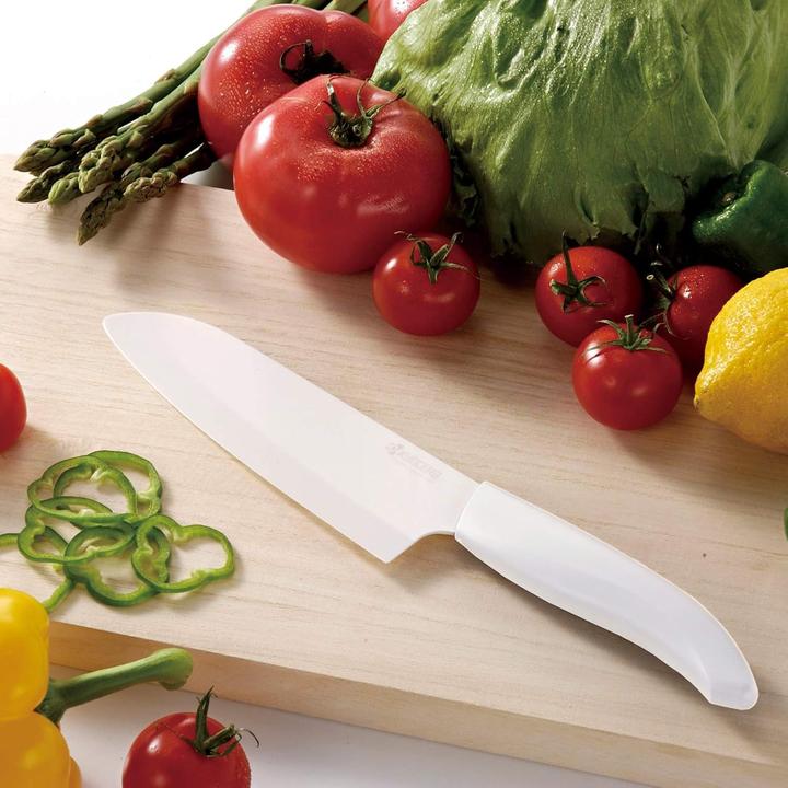 Produktbild Kyocera Bamboo Knife Block + WHWH Set