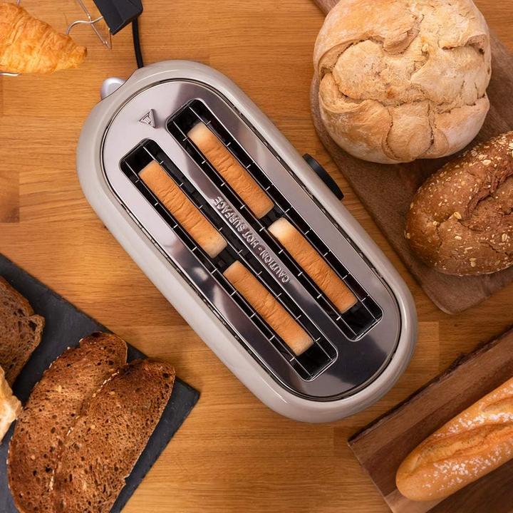 Produktbild Cecotec Grille-pain compatible ClassicToast 15000 Beige Extra Double (Blanc)