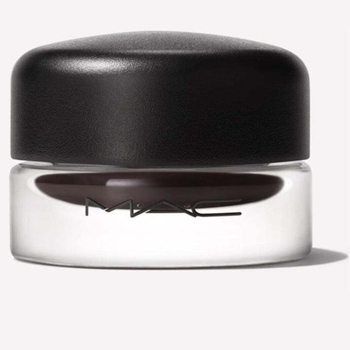 Actual product image MAC Cosmetics Pro Longw Eyeliner & Brow Gel Blacktr. (Black track)