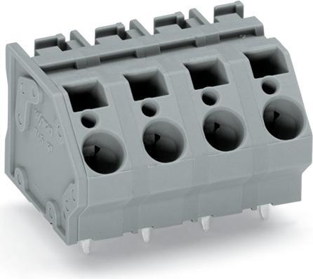 Produktbild Wago 745-1356 Klemmenleiste fÃ¼r Leiterplatten 0,2-6 qmm grau