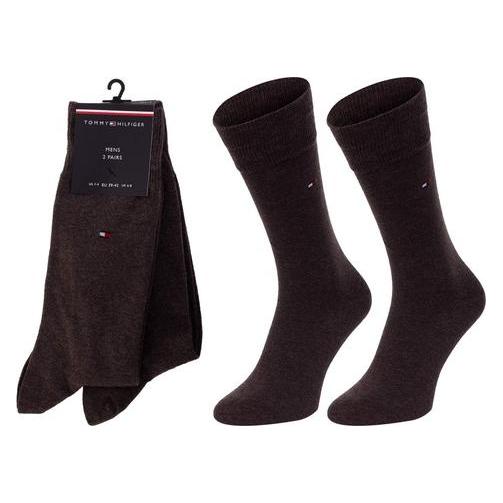 Tommy Hilfiger, Mannen, Sokken, Sokken Zaken, Bruin, (set Van 2, 43 - 46)