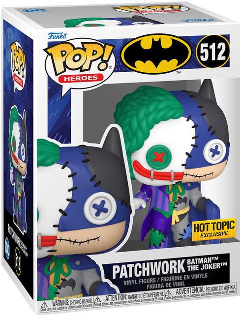 Produktbild Funko POP! Heroes Batman - Patchwork Batman The Joker Exclusive