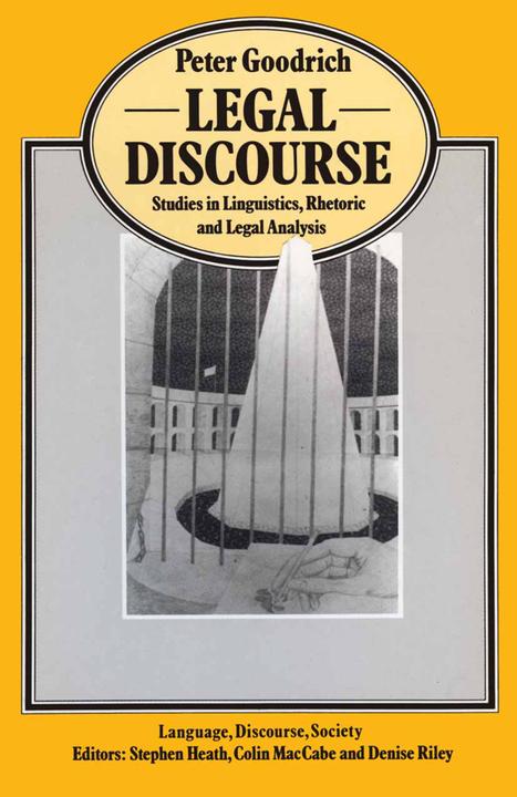 Produktbild Legal Discourse (Englisch, Peter Goodrich, 1990)