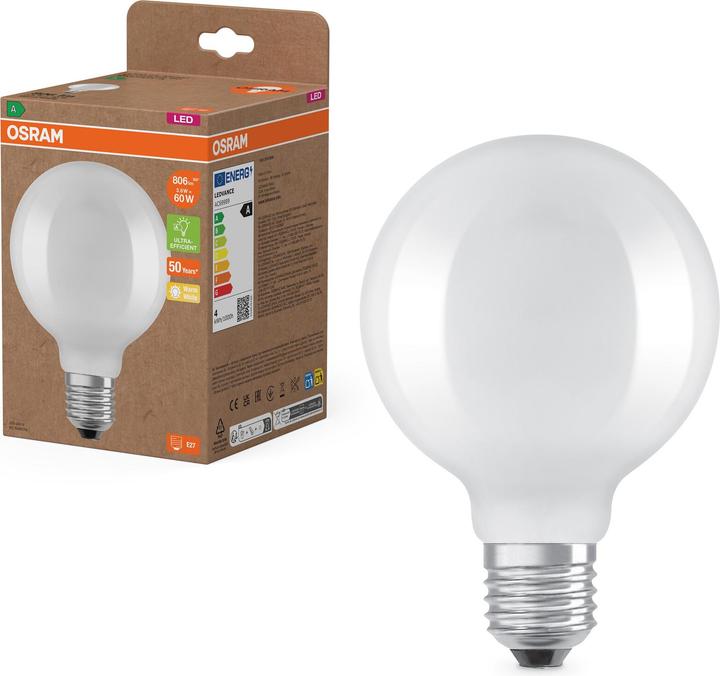 Produktbild Osram Led Lamps Classic Globe (E27, 806 lm, 1 x)