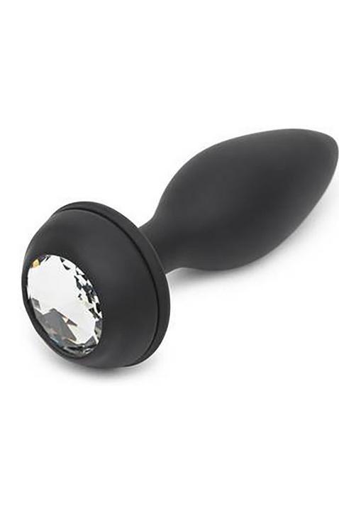 Image du produit Happy Rabbit Bouchon vibreur rechargeable grand modèle noir/violet