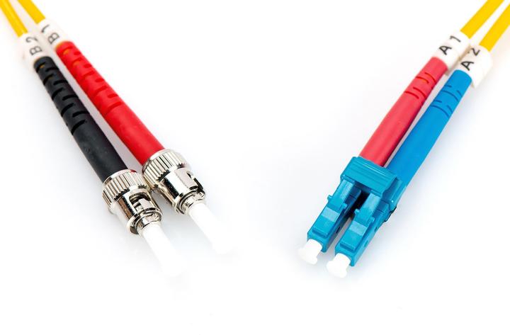 Image du produit Digitus Câble patch fibre optique LC vers ST OS2 monomode 09/125 duplex longueur 3m (CAT7, 3 m)