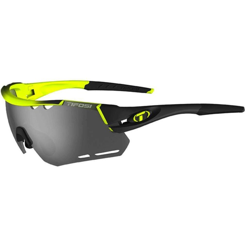 Tifosi, Herren, Sportbrille, Unisex Alliant Interchangeable Lens Sonnenbrille, Race Neon, Einheitsgrösse (Schwarz, Schwa...