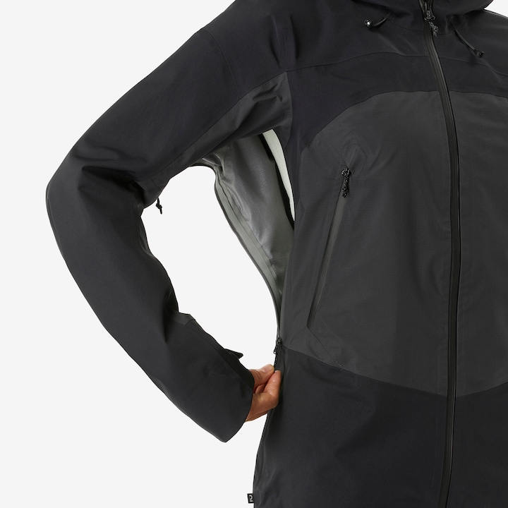 Immagine prodotto Forclaz Giacca impermeabile da donna 20.000 mm di colonna d'acqua trekking - MT900 nero (XL)