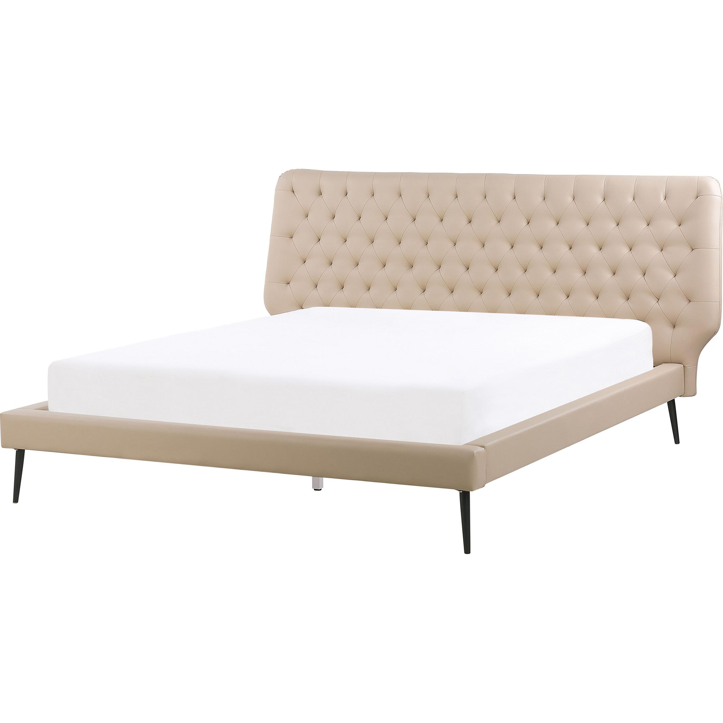 Beliani, Bett, Essonne (160 x 200 cm)