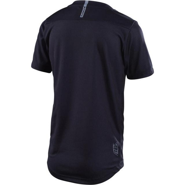 Thumbnail - Troy Lee Designs, Jungen, Velotrikot, Flowline (XL), Schwarz, XL