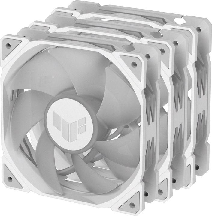 Image du produit ASUS Ventilateur TUF GAMING TR120 FAN ARGB WHT 3IN1 (120 mm, 1 x)