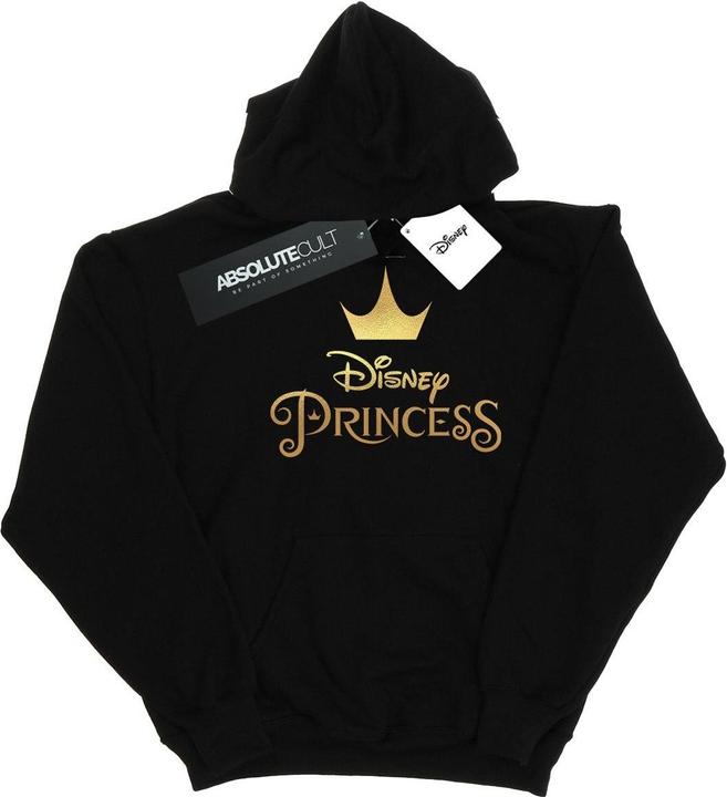 Produktbild Disney Princess Crown Logo Kapuzenpullover Mädchen (140, 146)