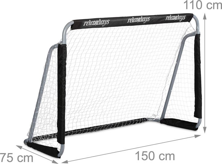 Actual product image Relaxdays 2x soccer goal