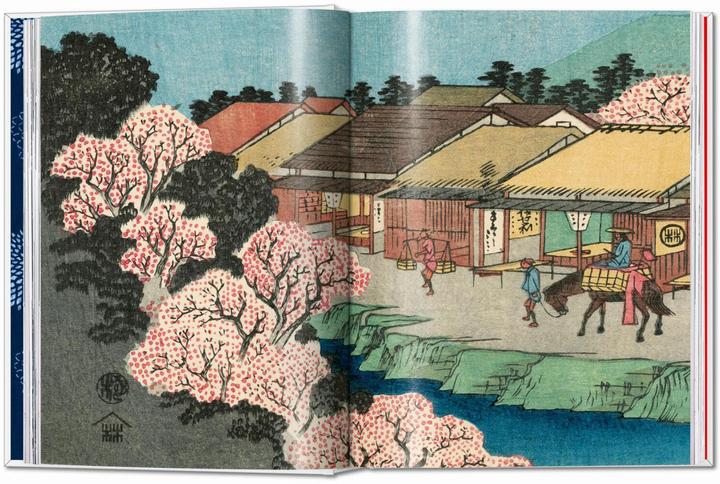 Produktbild Hiroshige & Eisen. The Sixty-Nine Stations along the Kisokaido. 40th Ed (Deutsch, Englisch, Französisch, Rhiannon Paget, 2024)