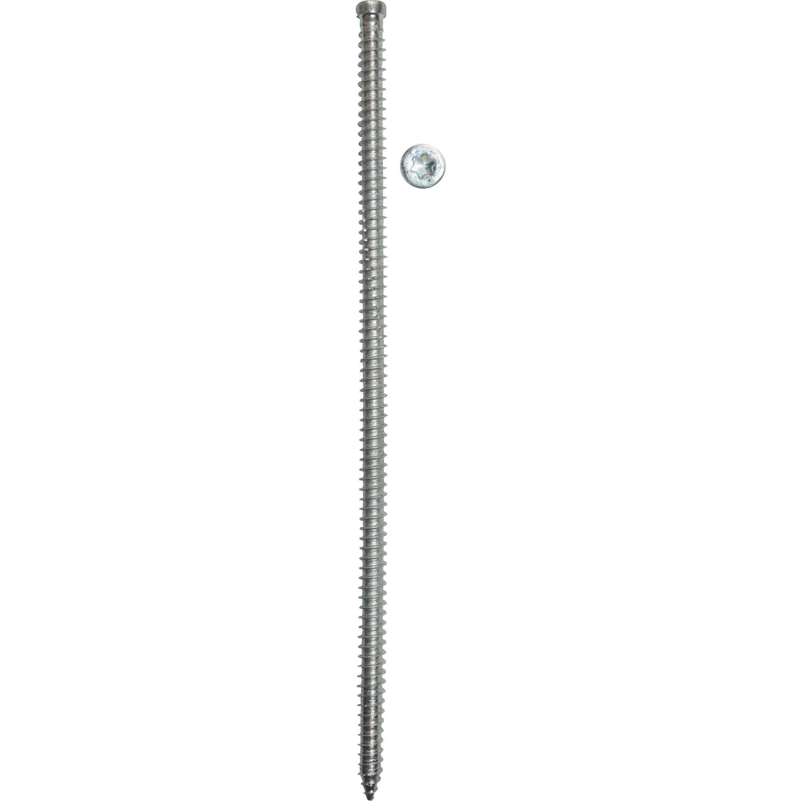 Dresselhaus, Schrauben, Fensterrahmenschraube Senkkopf mit I-Stern 7,5x182 mm galv.verzinkt,100 Stck (fr Holzprofile) (1...