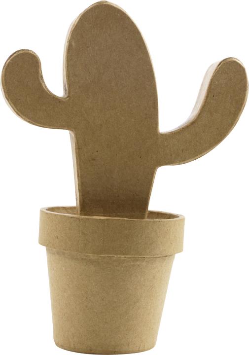 Actual product image Glorex Cardboard cactus 13,7x19x8cm