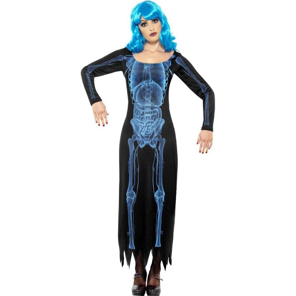 Metamorph Röntgen Skelett Kleid (L)