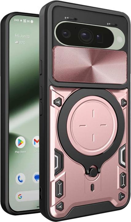Actual product image Techsuit - CamGuard Pro - Google Pixel 10 / 10 Pro - Rose Gold (Google Pixel 10, Google Pixel 10 Pro)