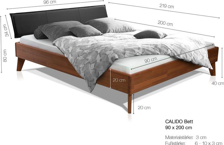 Actual product image Möbel-Eins Calido (90 x 200 cm)
