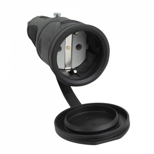Produktbild PCE Rubber Connector Female (CEE 7/4)