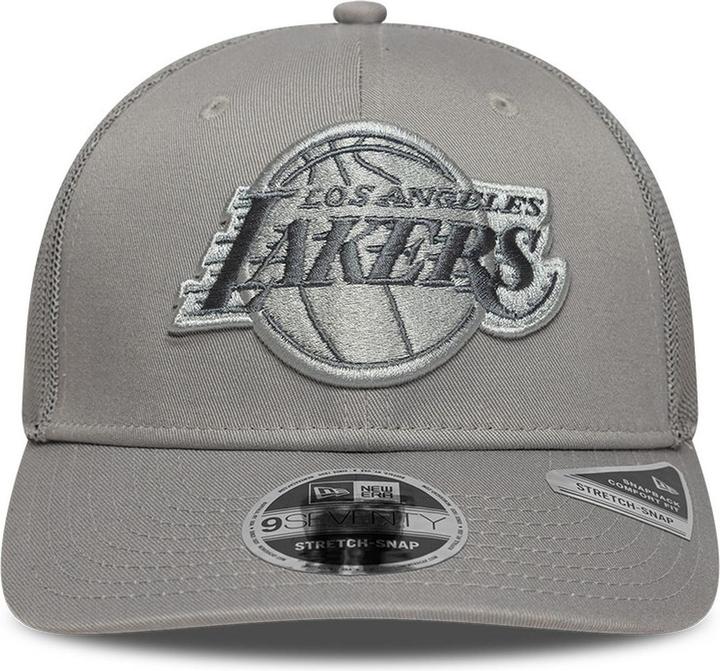 Actual product image New Era 9Seventy Stretch-Snap Trucker Cap Los Angeles Lakers