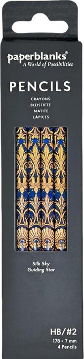 Produktbild Paperblanks Bleistifte - Seidenhimmel - Bleistift - 4er-Pack (0.70 mm, HB, 4x)